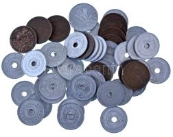 1938-1963. 2f Al, bronz (51db, 2xklf) + 1986. 20f Al T:AU-VF