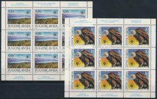 1990 Európai természetvédelem Mi 2452-2453 kisívpár