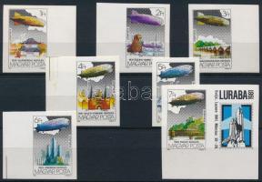 1981 Zeppelin híres repülései vágott sor (4.000)