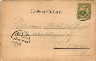 1904 Sztracenai-völgy, Ztracená, Stracenovska dolina, Stratena; Sztraczenai sziklakapu. Fejér E. kia...