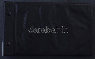 100 férőhelyes levélberakó, fekete borítóval