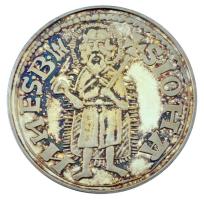 DN "A legértékesebb magyar érmék - Károly Róbert aranyforintjának replikája" aranyozott Cu emlékérem kapszulában (40mm) T:PP