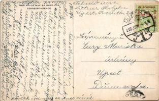 1916 'Queen of the court' lady with tennis racket, s: Haskell Coffin (EB)