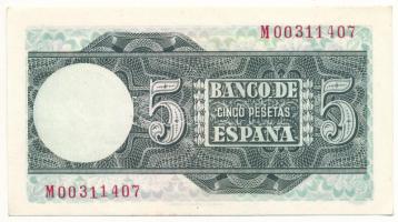 Spanyolország 1948. 5P "M00311407" T:AU
Spain 1948. 5 Pesetas "M00311407" C:AU
...