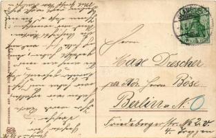 1908 Teniszező hölgy / lady playing tennis (EK)