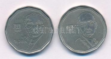 Izrael 1990. 5S Cu-Ni "Levi Eshkol" + 1993. 5S Cu-Ni "Chaim Weizmann" T:AU-XF Izrael 1990. 5 Sheqalim Cu-Ni "Levi Eshkol" + 1993. 5 Sheqalim Cu-Ni "Chaim Weizmann" C:AU-XF