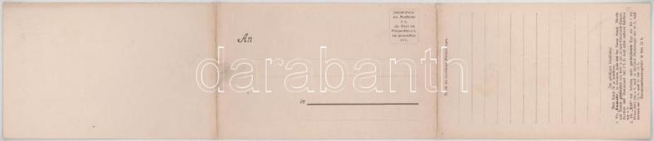 Innsbruck (Tirol), Panorama der nördlichen Gebirgskette v. Aussichtspavillon der Kaiserjäger-Schiess...