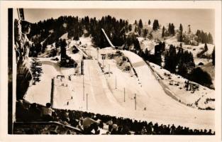 1936 Garmisch-Partenkirchen, IV. Olympische Winterspiele. Große und Kleine Olympia-Sprungschanze / 1...