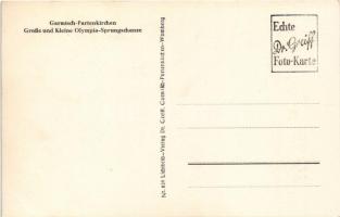 1936 Garmisch-Partenkirchen, IV. Olympische Winterspiele. Große und Kleine Olympia-Sprungschanze / 1...