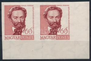 1960 Arcképek (II.) - Erkel Ferenc ívsarki vágott párban