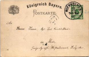 1900 XII. Deutsches Bundesschießen Nürnberg 4. bis 11. Juli 1897 / German federal shooting champions...