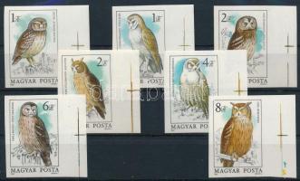 1984 Baglyok vágott ívszéli sor (10.000)