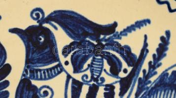 Ilyés Mihály Korond nagyméretű falitál jelzett, kis mázkopással, d: 43 cm