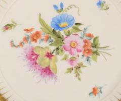 Herendi Bouquet de Saxe mintás dísztányér, jelzett, hibátlan, d: 22 cm