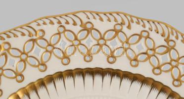 Herendi Bouquet de Saxe mintás dísztányér, jelzett, hibátlan, d: 22 cm