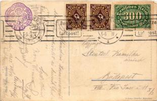 1923 München, 13. Deutsches Turnfest. Mahr-Verlag / German Gymnastics Festival art postcard. So. Stp...