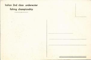 1955 Catania, 2. Campionato Siciliano Pesca Subacquea / 2nd Sicilian Spearfishing Championship. TCV ...