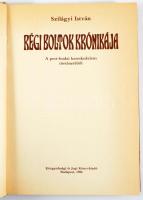 Szilágyi István: Régi boltok krónikája. A pest-budai kereskedelem történetéből. Bp., 1986, Közgazdasági és Jogi Könyvkiadó. Fekete-fehér képekkel illusztrálva. Kiadói egészvászon-kötés, kiadói papír védőborítóban.