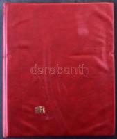 72 férőhelyes SAFE levél / blokk berakó, piros borítóval