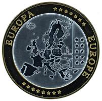 2002-2010 k. "Emlékérem az euróövezet országainak közös valutájáról - Görögország" aranyoz...