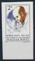 1982 Robert Koch vágott ívszéli bélyeg