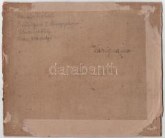 Nádler Róbert (1858-1938): Olivaerdőben. Olaj, karton. Jelezve jobbra lent. Kissé sérült. 25,5×30,5 ...