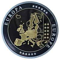 2002-2010 k. "Emlékérem az euróövezet országainak közös valutájáról - Hollandia" aranyozot...