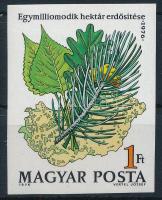 1976 Erdősítés vágott bélyeg