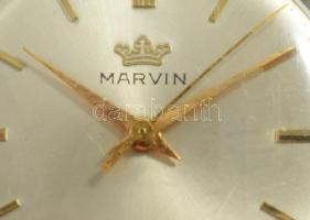 Marvin mechanikus karóra, szíj nélkül, kis karccal, működik, d:32 mm