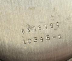 Doxa Antimagnetic mechanikus karóra, bőr szíjjal, kissé foltos számlap, működik, d: 34mm