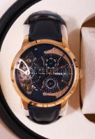 Elektromos óraforgató résszel felszerelt óratartó doboz 10 óra számára, ebből 4 hely automata óra sz...