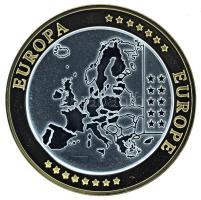 2002-2010 k. "Emlékérem az euróövezet országainak közös valutájáról - Olaszország" aranyoz...