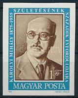 1975 Károlyi Mihály vágott bélyeg