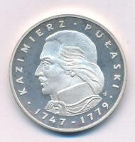 Lengyelország 1976. 100Zl Ag "Pulaski Kázmér" T:UNC (eredetileg PP)
Poland 1976. 100 Zlot...
