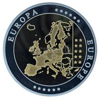 2002-2010 k. "Emlékérem az euróövezet országainak közös valutájáról - Luxemburg" aranyozot...