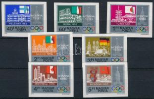 1979 Olimpiai városok vágott sor