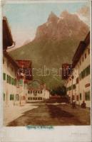Mittenwald, Strasse. Fritz Gratl (Innsbruck) Photographie u. Verlag (EK)