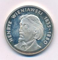 Lengyelország 1979. 100Zl Ag "Henryk Wieniawski" kapszulában T:UNC (eredetileg PP) kis pat...
