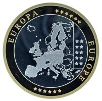 2002-2010 k. "Emlékérem az euróövezet országainak közös valutájáról - Spanyolország" arany...