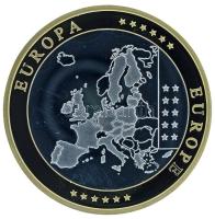 2002-2010 k. "Emlékérem az euróövezet országainak közös valutájáról - Portugália" aranyozo...