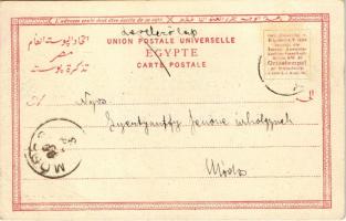 1899 Port Said, port, steamships. "Orbis" No. I. 1. (EB)