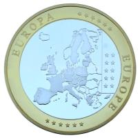 2002-2010 k. "Emlékérem az euróövezet országainak közös valutájáról - Hollandia" aranyozot...
