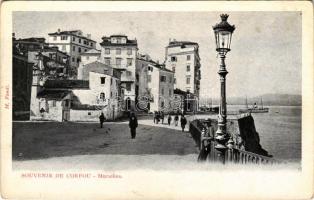 1906 Corfu, Corfou; Murailles / walls. M. Fandi (fl)