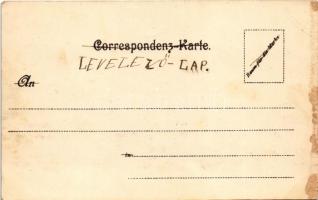 Athens, Athína, Athenes; general view. litho (Rb)