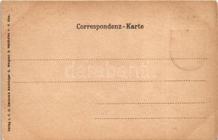 Waidhofen an der Thaya. Verlag v. F. H. Decleva's Nachfolger C. Weigend Art Nouveau, litho fram...