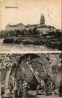 1906 Klosterneuburg, monastery, wine barrel (small tear)