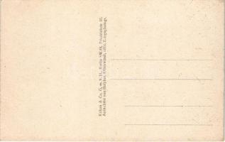 Kaunas, Kowno; Straßenbild / WWI German military, street view, automobile, shops