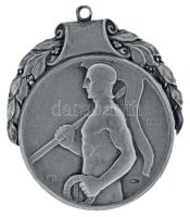 1920 k. "Ferencz Városi Torna Club (Ferencváros, FTC, Fradi)" jelzett Ag díjérem mellszalag nélkül, "LE" jelzéssel. Szign.: Berán Lajos (1882-1943) (17,70g/0.800/30mm) T:XF patina
