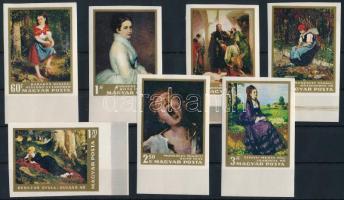 1966 Festmények (I.) vágott ívszéli sor (4.500)