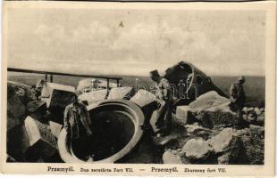 Przemysl, Das zerstörte Fort VII. / WWI Austro-Hungarian K.u.K. military, destroyed fortress (cut)